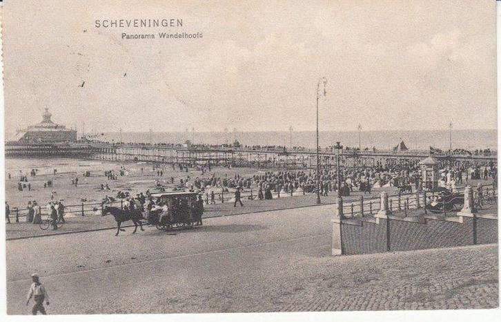 SCHEVENINGEN - Panorama Wandelhoofd, Verzamelen, Ansichtkaarten | Nederland, Verzenden