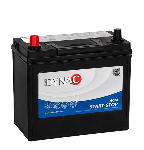Dynac Auto accu AGM 12 volt 45 ah start - stop, Computers en Software, Noodvoedingen (UPS), Nieuw, Ophalen of Verzenden