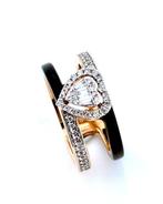 Ring - 18 karaat Roségoud -  0.32ct. tw. Diamant