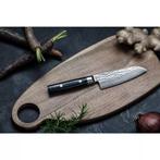 Yaxell Zen Santoku Koksmes 16,5 cm – 37 Lagen Damaststaal., Ophalen of Verzenden, Nieuw, Overige materialen, Los bestek