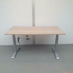 Elektrisch zit-sta bureau deluxe 2 motorig grijs werkplek