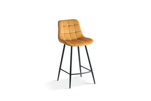 Counterstoel Juta Fluweel Goud, Huis en Inrichting, Stoelen, Nieuw, Stof, Ophalen of Verzenden
