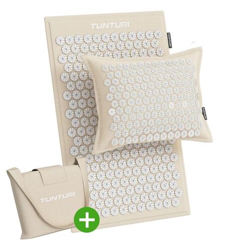Tunturi Spijkermat Pro Met Kussen - Acupressuur, Sport en Fitness, Fitnessmaterialen, Nieuw, Verzenden