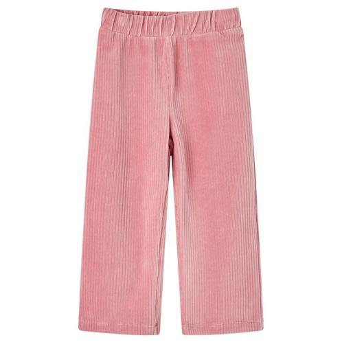 vidaXL Kinderbroek 128 ribfluweel Lichtroze, Kinderen en Baby's, Kinderkleding | Overige, Nieuw, Verzenden