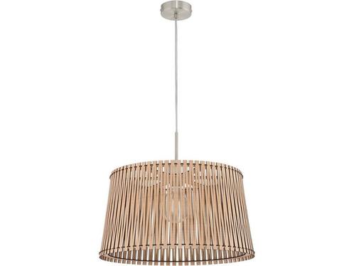 EGLO Sendero - Hanglamp - 1 Lichts - Ø450mm. - Nikkel-Mat -, Huis en Inrichting, Woonaccessoires | Overige, Nieuw, Verzenden