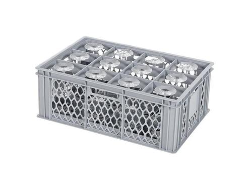 BASIC glazenkrat - 600 x 400 x H 224 mm voor 12 glazen -, Diversen, Overige Diversen, Nieuw, Ophalen of Verzenden