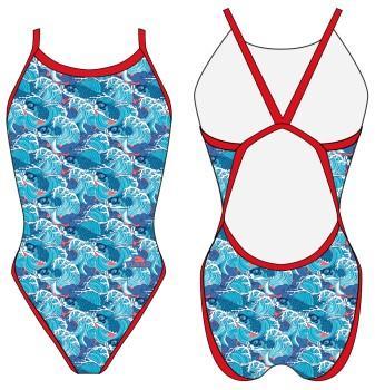 Special Made Turbo Sportbadpak Rev. Total-Koi, Kleding | Dames, Badmode en Zwemkleding, Nieuw, Verzenden