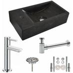 Wiesbaden Fonteinset Hardstenen Fontein - 40x22x10cm - Links, Ophalen of Verzenden, Nieuw