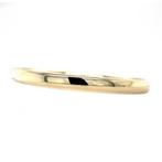 Geelgouden gladde bangle 14 karaat, Sieraden, Tassen en Uiterlijk, Armbanden, Verzenden, Zo goed als nieuw, Goud, Goud