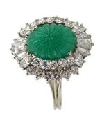 Ring - 18 karaat Witgoud Diamant (Natuurlijk), Nieuw