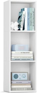Boekenkast klein - 3-laags - open kast - 24 x 30 x 94,8 cm, Verzenden, Nieuw