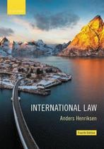 9780192870087 International Law | Tweedehands, Verzenden, Zo goed als nieuw, Anders Henriksen