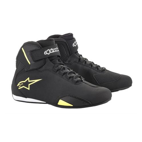 Alpinestars Sektor Schoenen Zwart Geel Fluo, Motoren, Kleding | Motorkleding, Heren, Nieuw met kaartje, Laarzen, Verzenden