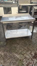 Afvoertafel rechts 120x73x90 bxdxh, Zakelijke goederen, Horeca | Keukenapparatuur, Ophalen of Verzenden, Gebruikt