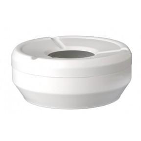 Asbakken Rond Wit Stapelbaar Ø12x4,3cm, Zakelijke goederen, Horeca | Keukenapparatuur, Verzenden