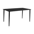 *WOONWINKEL* Bodio Linde Tuintafel 140 X 78 Zwart, Tuin en Terras, Tuinsets en Loungesets, Verzenden, Nieuw