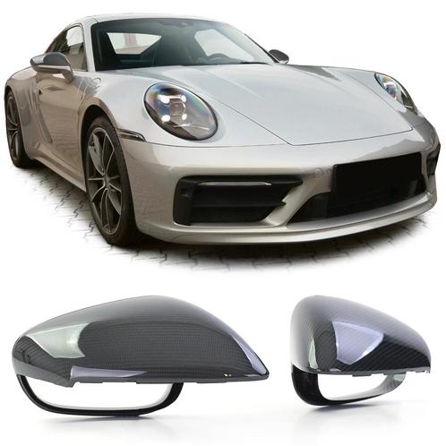 Carbon Spiegelkappen Porsche 911 992 & Taycan, Auto-onderdelen, Overige Auto-onderdelen, Ophalen of Verzenden