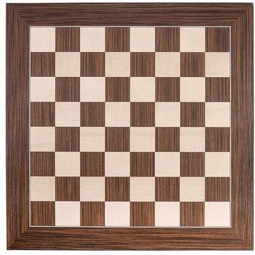 Schaakbord walnoot/esdoorn ingelegd 40x40 cm beschikbaar voor biedingen