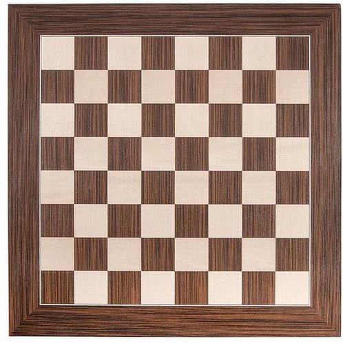 Schaakbord walnoot/esdoorn ingelegd 40x40 cm, Kinderen en Baby's, Speelgoed | Overig, Verzenden