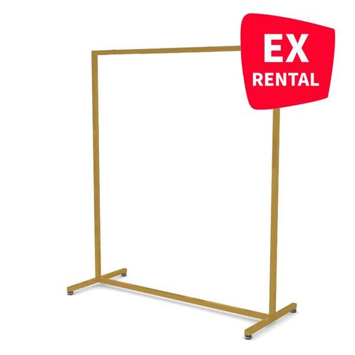 Solo hoog model goud Italiaans design kledingrek 120 cm, Huis en Inrichting, Overige Huis en Inrichting