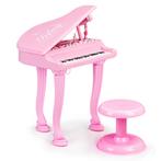 Kinder piano - 40x34x44,5 cm - met microfoon - roze, Muziek en Instrumenten, Ophalen of Verzenden, Nieuw