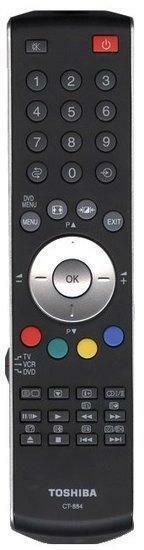 Toshiba CT-884 afstandsbediening, Audio, Tv en Foto, Afstandsbedieningen, Verzenden