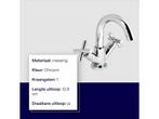Plieger Cross Wastafelkraan - Met Hoge Draaibare Uitloop -, Verzenden, Zo goed als nieuw