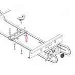 AL-KO Reservewielhouder Klemschaal, Caravans en Kamperen, Ophalen of Verzenden, Nieuw