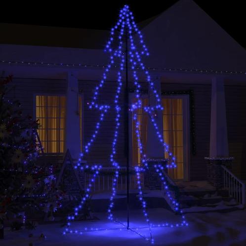 vidaXL Kegelkerstboom 360 LEDs binnen en buiten 143x250 cm, Diversen, Kerst, Nieuw, Verzenden