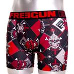 Freegun Polyester Boxershorts Underwear Skull Black Red, Nieuw, Maat 46 (S) of kleiner, Ophalen of Verzenden, Vechtsport