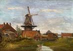 Chris Snijders (1881-1943) - Landschap met molen