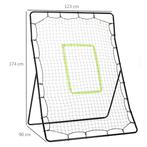 TRUUSK Baseball Rebounder PitchBack Terugslagmuur Met Slag-Z, Verzenden, Nieuw