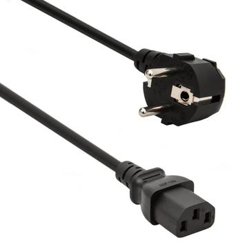 C13 kabel - voedingskabel - 1,2 meter - zwart - computer... beschikbaar voor biedingen