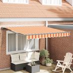 vidaXL Automatische Inklapbare Ligbed in Geel en Oranje, 300, Tuin en Terras, Zonneschermen, Verzenden, Nieuw