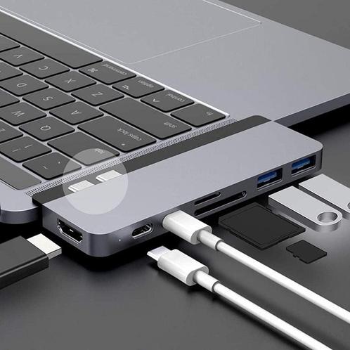 HyperDrive DUO hub voor USB-C MacBook Pro Gebruikt, Computers en Software, Dockingstations, Refurbished, Ophalen of Verzenden
