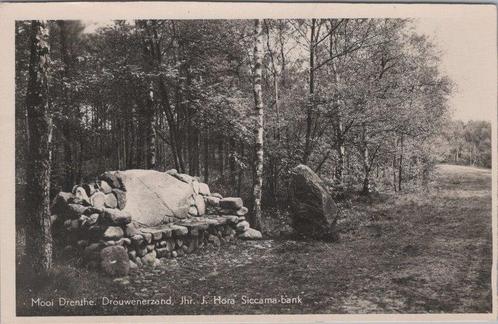 DROUWENERZAND - Mooi Drenthe. Jhr. J. Hora Siccama-bank, Verzamelen, Ansichtkaarten | Nederland, Verzenden