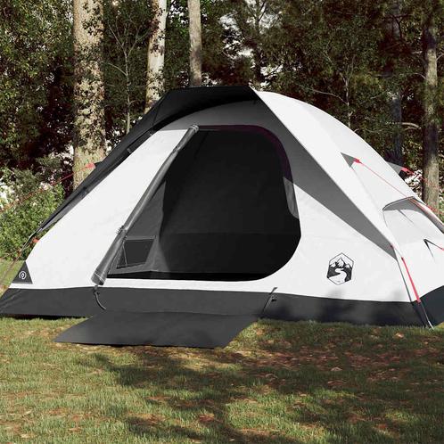 vidaXL Koepeltent 4-persoons waterdicht verduisterend stof, Caravans en Kamperen, Tenten, Nieuw, tot en met 2, Verzenden