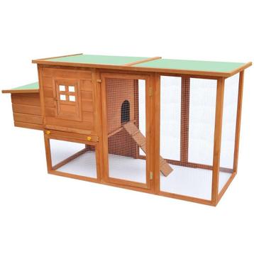 Kippenhok Hout - Groot Model | retourdeal | 45% Korting! beschikbaar voor biedingen