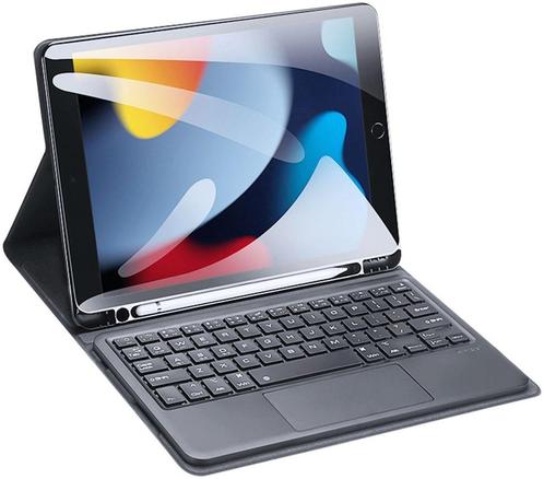 nieuwstaat Apple iPad 8 zwart 128GB 10.2 WiFi (4G) + hoes, Computers en Software, Apple iPads, Zo goed als nieuw, Ophalen of Verzenden