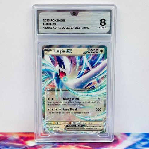 Pokémon Graded card - Lugia ex #017 Venusaur & Lugia EX Deck, Hobby en Vrije tijd, Verzamelkaartspellen | Pokémon