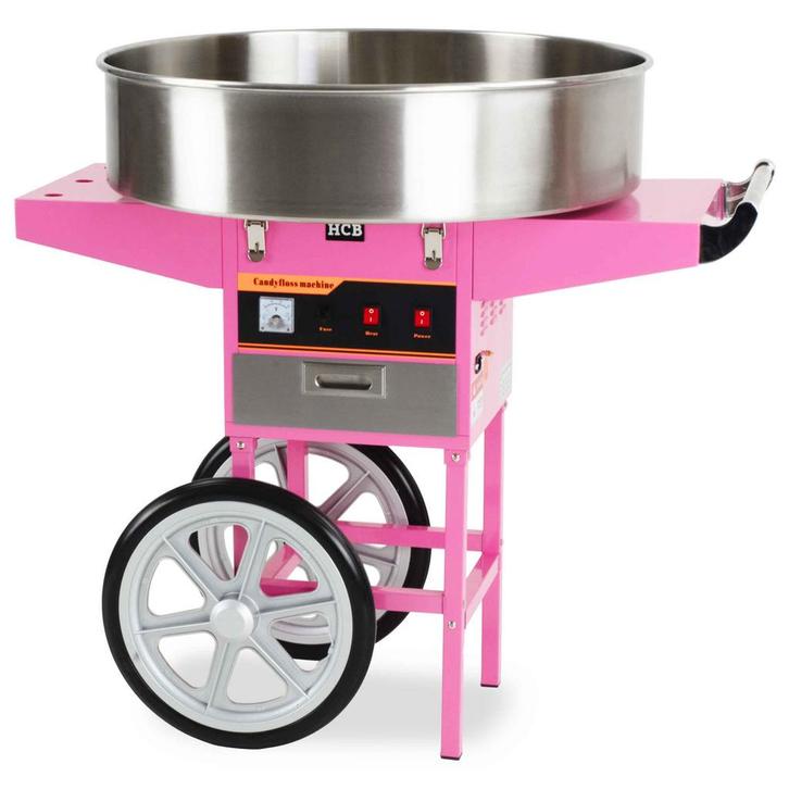 HCB Suikerspinmachine - met onderstel - 73 cm - 230V, Zakelijke goederen, Horeca | Keukenapparatuur, Nieuw in verpakking, Overige typen