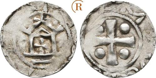 Denar Mainz Koenigliche Muenzstaette: Otto Iii, 983-1002:, Postzegels en Munten, Munten | Europa | Niet-Euromunten, Verzenden