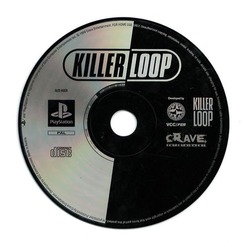 Killer Loop (losse disc) (PlayStation 1), Spelcomputers en Games, Games | Sony PlayStation 1, Gebruikt, Verzenden
