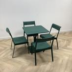 Tweedehands Fermob complete design tuinset, tafel met 4, Ophalen of Verzenden, Gebruikt, Eén