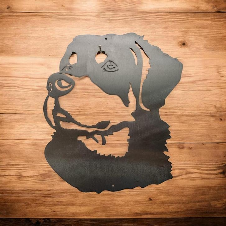 De rotweiler, Tuin en Terras, Tuinwanddecoratie, Verzenden