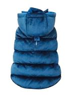 Croci Hondenjas Velveteen Gevoerd Blauw - 50 CM (413405), Verzenden, Nieuw