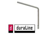 Veiling - 10x Duraline plankdrager Tube RVS-kleur, Huis en Inrichting, Nieuw