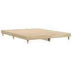 Bed 140x200 Sonoma Eiken - Retourdeal - Slaapkamer Upgrade, Bruin, 200 cm, Hout, Nieuw