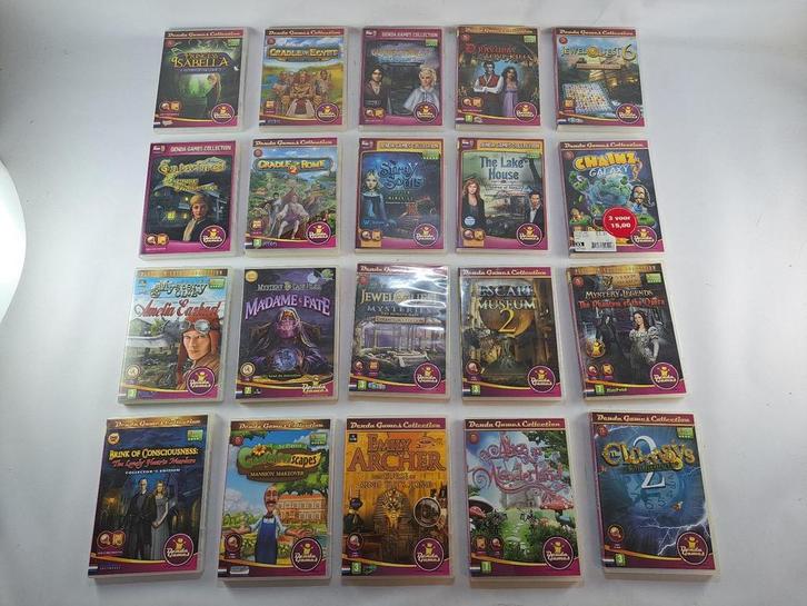 PC Games Set - 20 Games - OA Denda Games Collection, Spelcomputers en Games, Games | Pc, Zo goed als nieuw, Ophalen of Verzenden