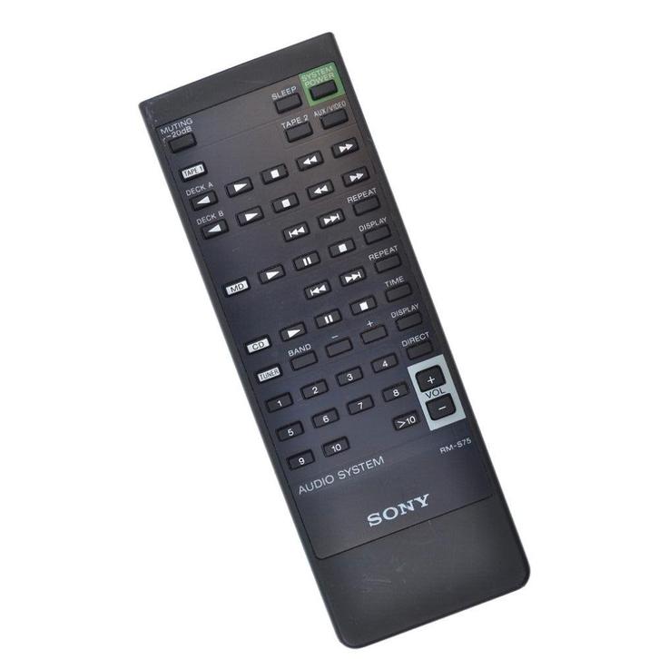 Sony RM-S75 Afstandsbediening / Remote Control voor MHC-EX5, Audio, Tv en Foto, Afstandsbedieningen, Nieuw, Verzenden